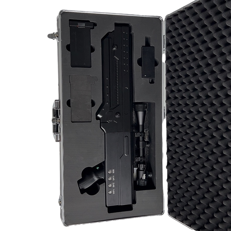  屏山手持便携式枪型低空防御反制四通道B型