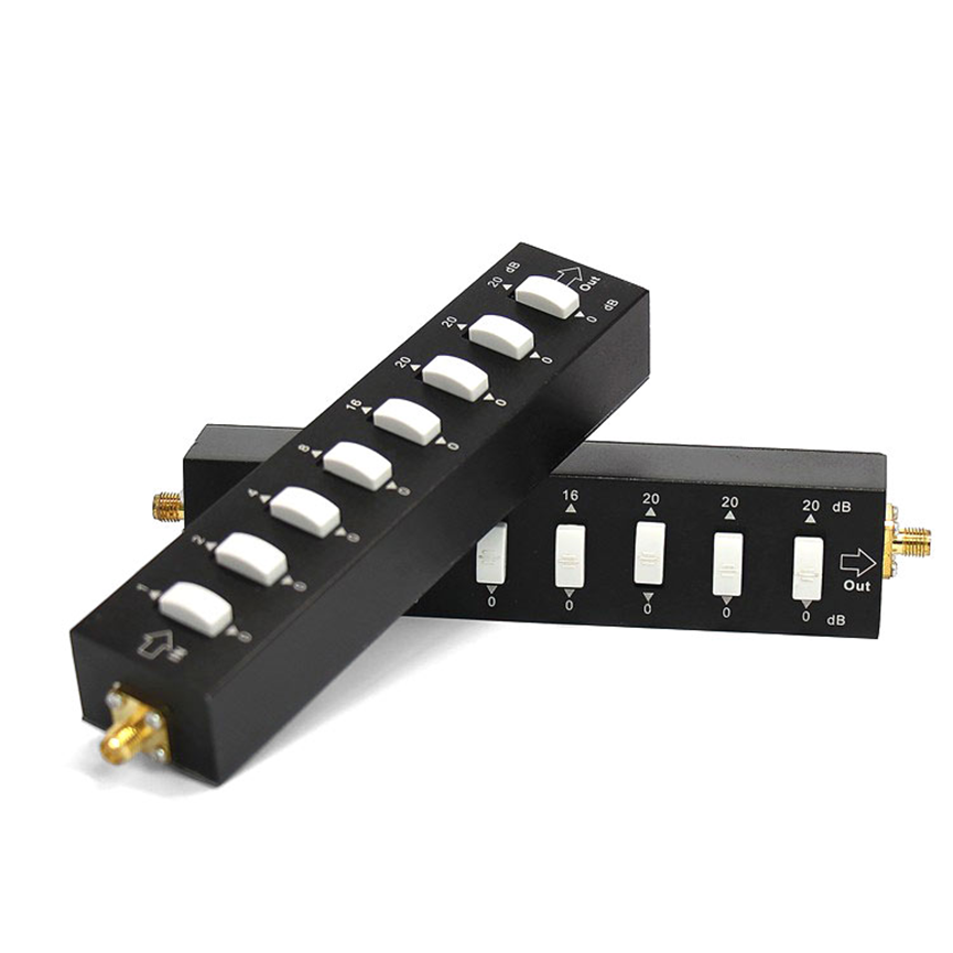 屏山步进可调衰减器SMA接口或N型接口0-90DB可调可选